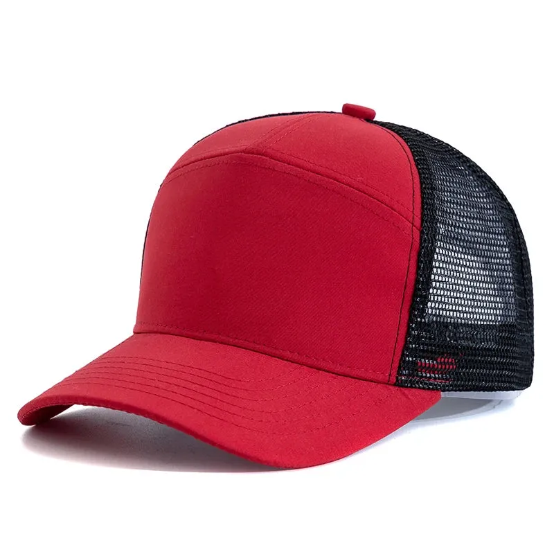 Adjustable Blank Baseball Cap Splicing Colors